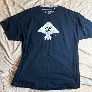 🔥 LRG (Lifted Research Group) Dark Blue W/ White Tree graphic MENS SZ XXL
